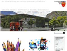 Tablet Screenshot of bildung.naters.ch